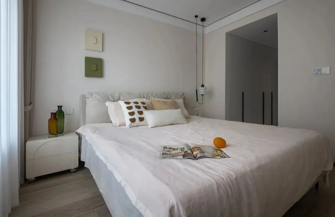 130平奶油极简风，简单温馨