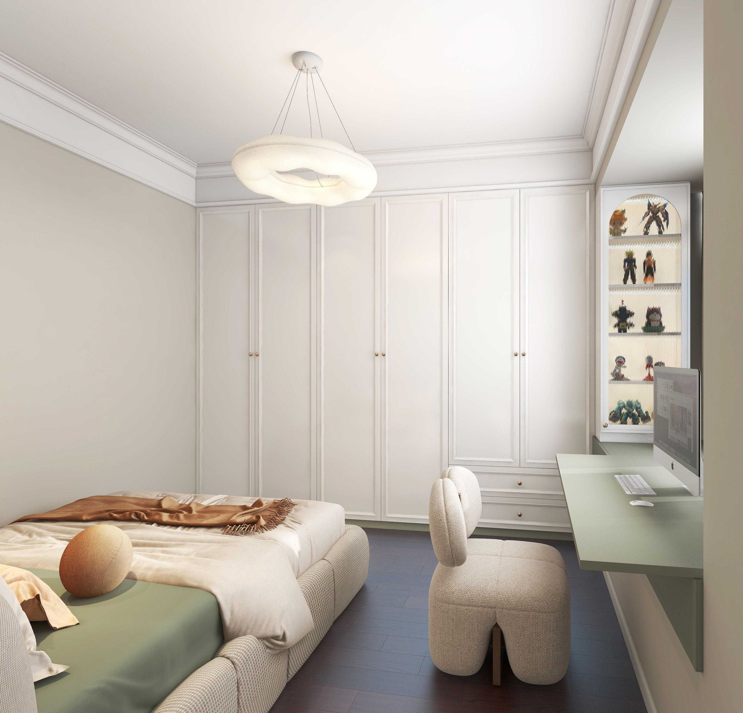 130平奶油风格，以奶油色为背景，构建属于你的治愈型美宅！