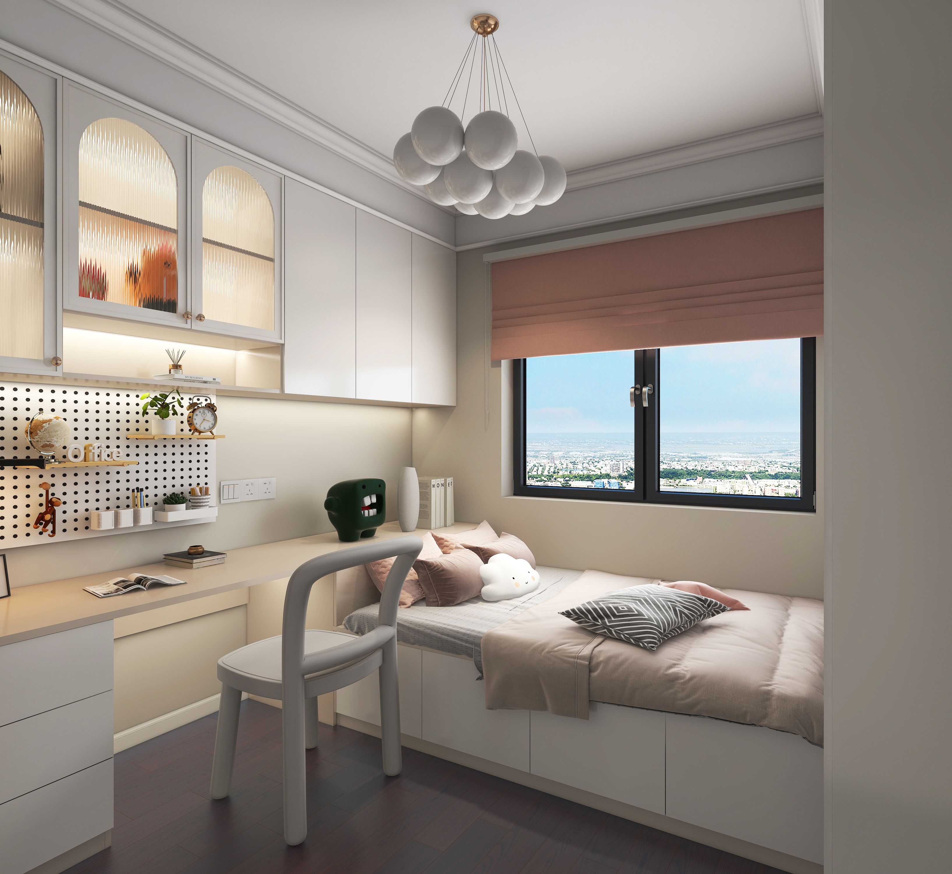 130平奶油风格，以奶油色为背景，构建属于你的治愈型美宅！