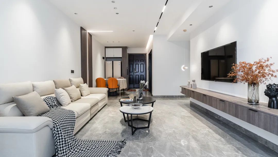 127平现代风格，没有复杂的设计，简简单单超级美！