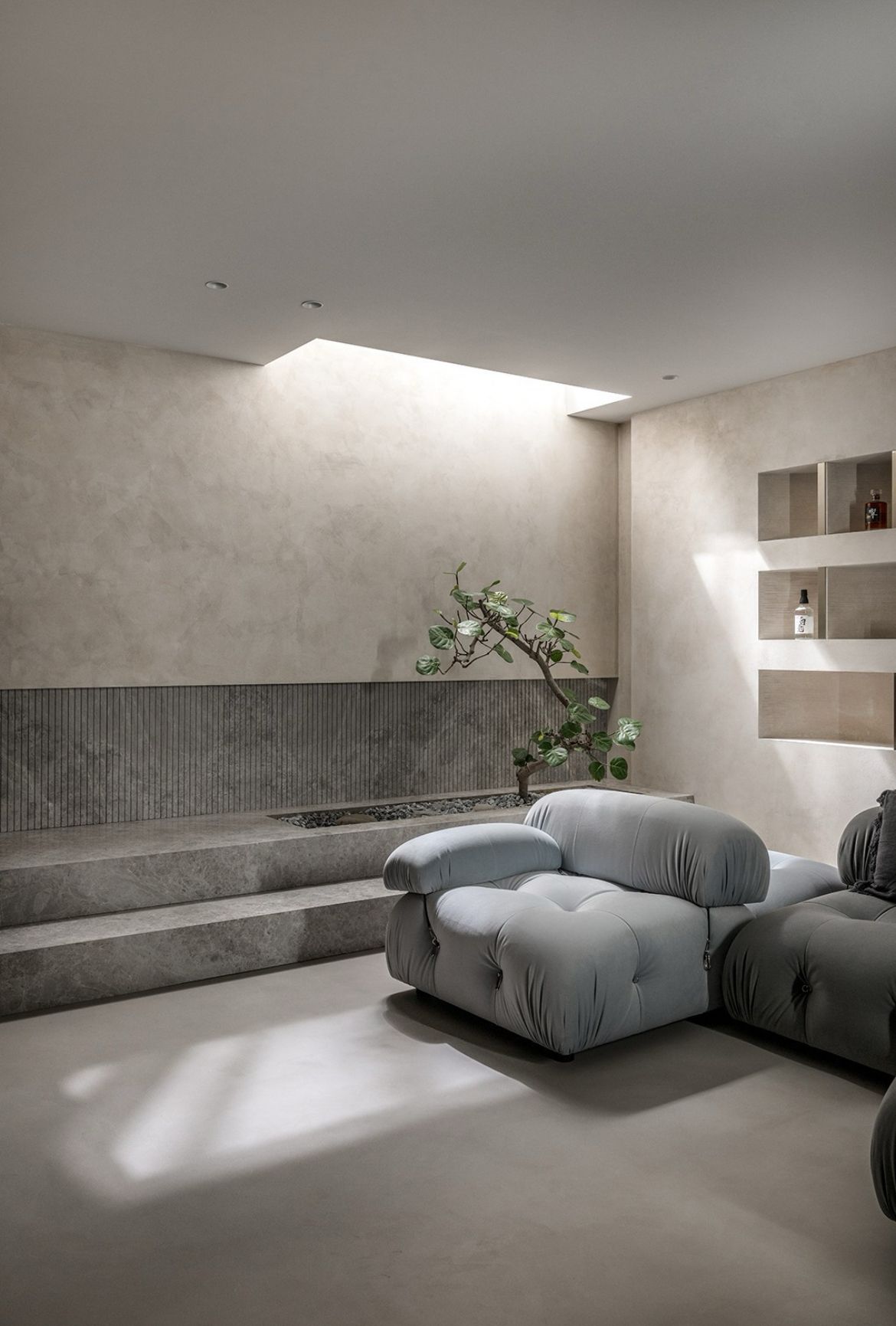 自建房300平，现代极简风