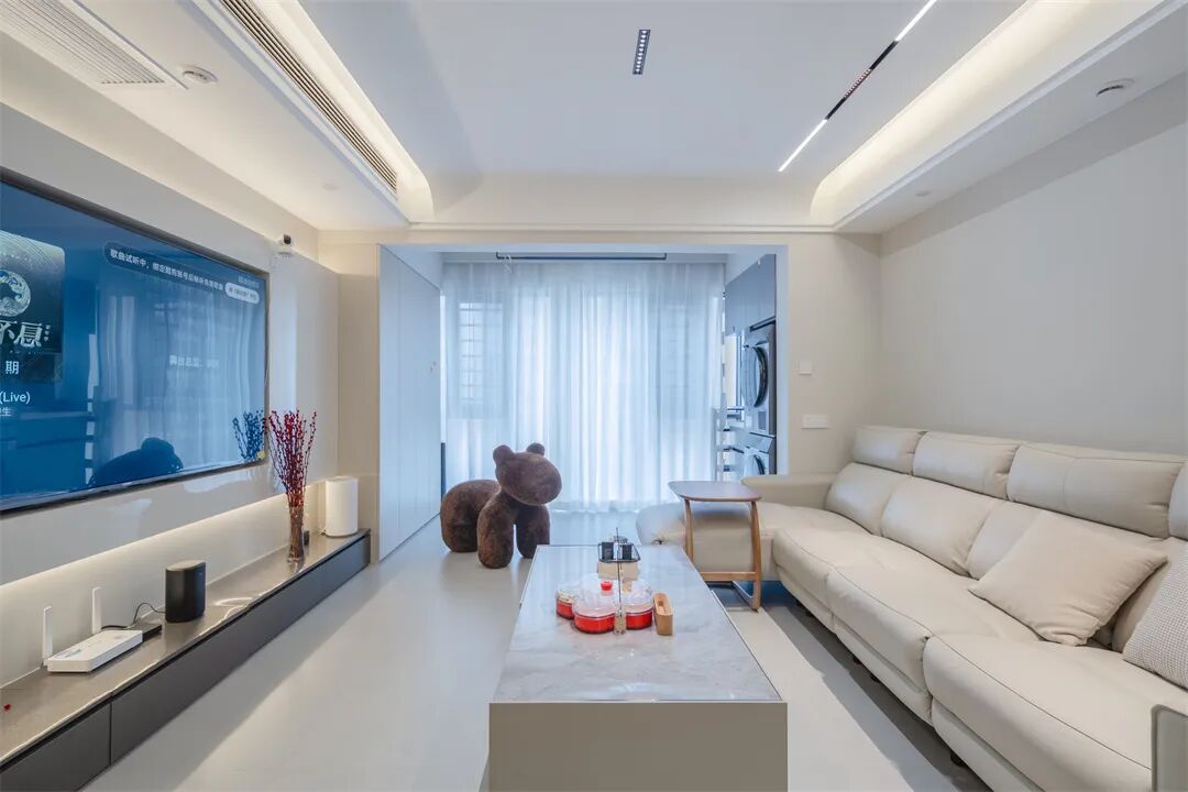 135㎡质感轻奢：色彩温柔淡雅，在平淡美好中与生活相拥！