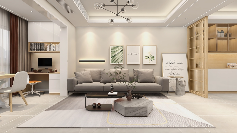 120平现代风格，打造实用与美观并存的现代美宅！