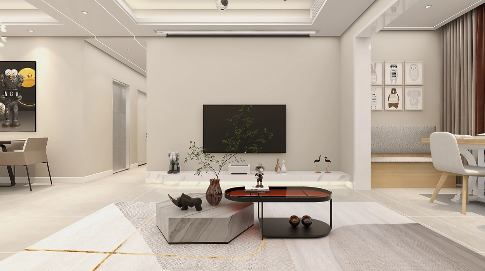 120平现代风格，打造实用与美观并存的现代美宅！