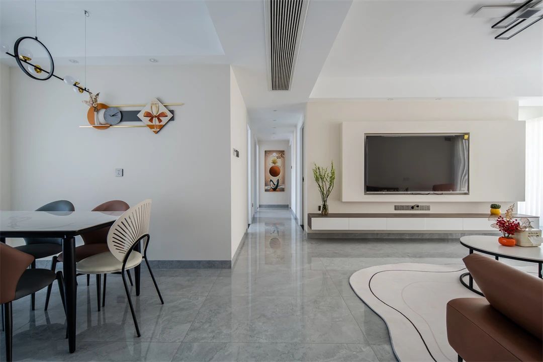 110平现代风格，简约用色搭出温情，越简单反而越高级！