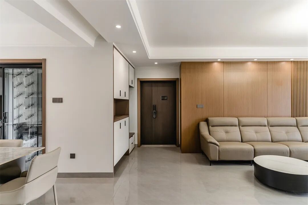  142㎡极简风：块面化设计，打造实用与美观并存的现代美宅！