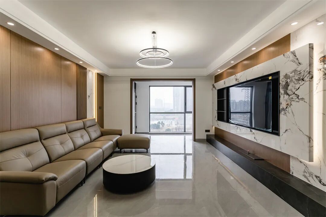  142㎡极简风：块面化设计，打造实用与美观并存的现代美宅！