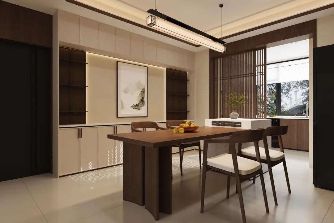 152㎡新中式，勾勒当代东方的人居意境！