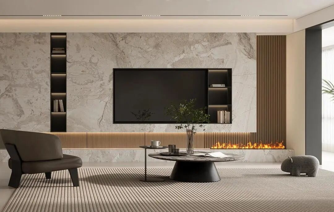 120㎡现代简约：藏在细节里的舒适》