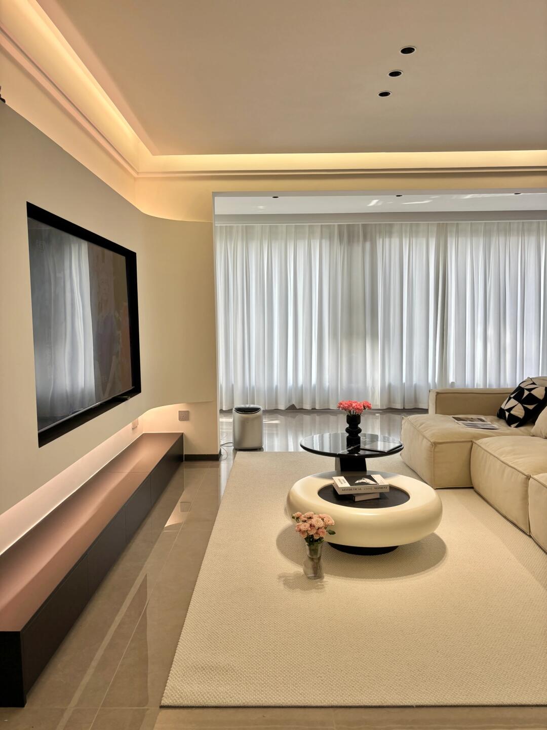 120平简约风格，简单温馨的家