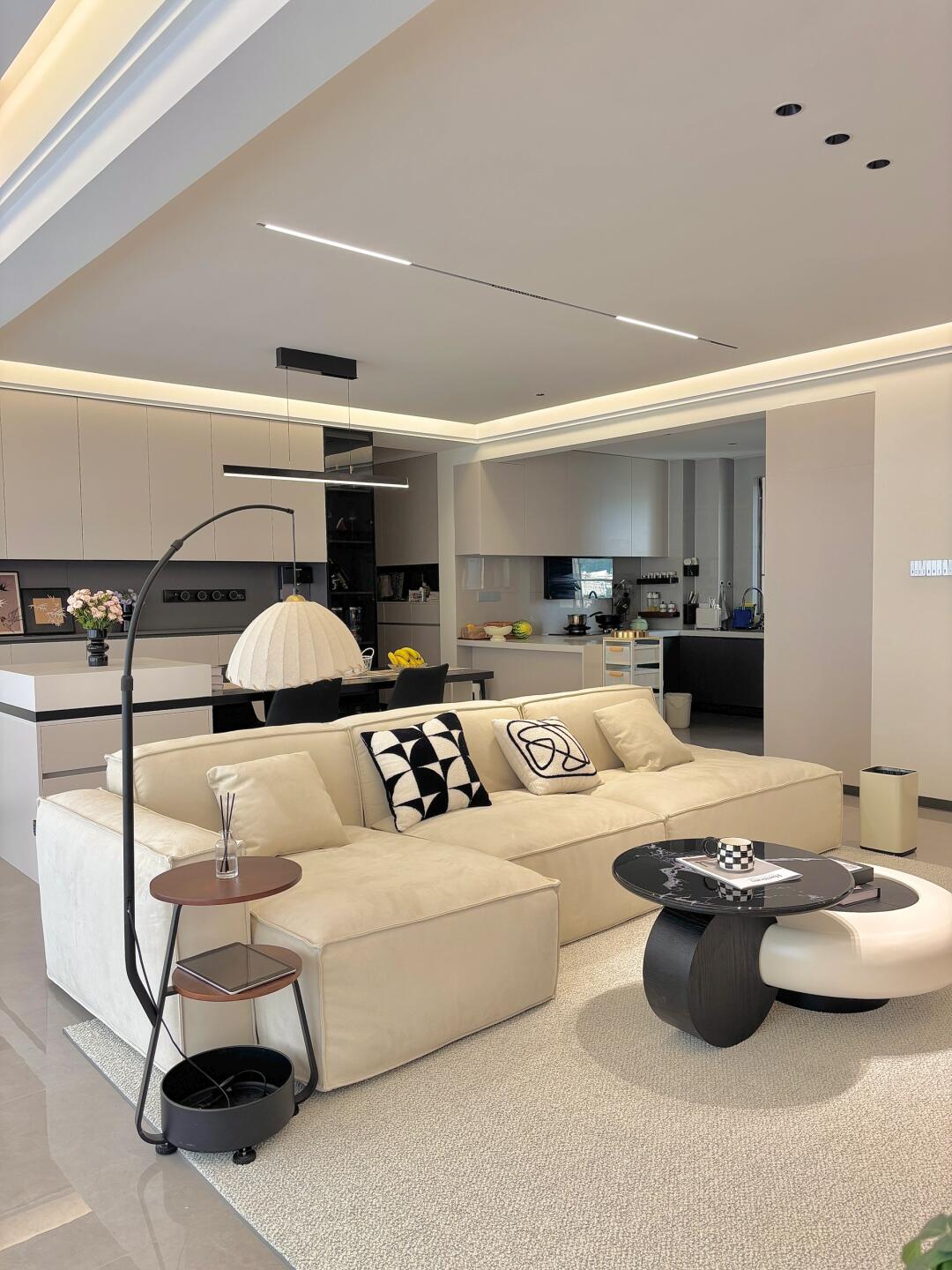 120平简约风格，简单温馨的家