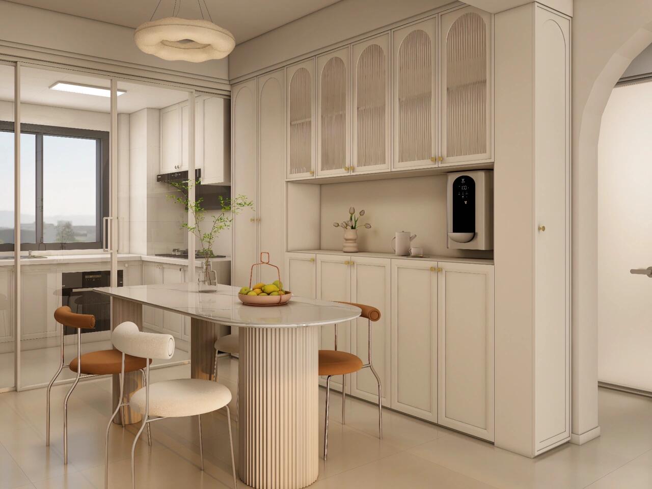 现代奶油风，生活的理想就是为了理想的生活