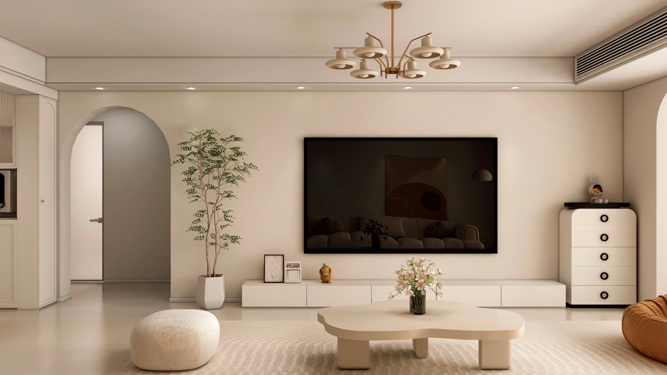 现代奶油风，生活的理想就是为了理想的生活