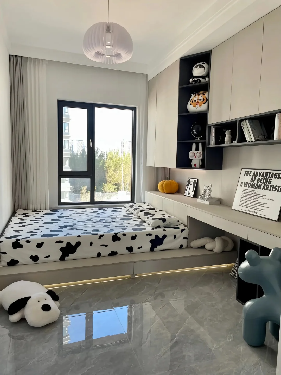 127平现代简约风格，装修千千万，唯有简单最好看