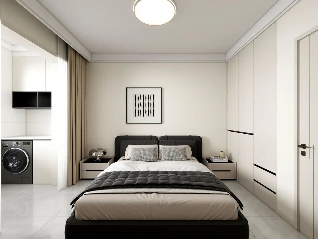 现代简约，黑白灰色系，简而不凡！