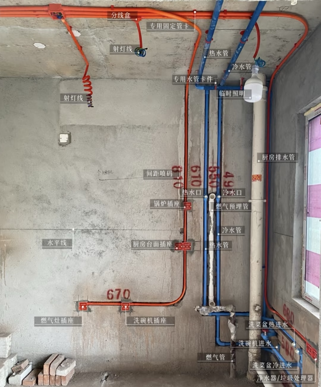 130平水电安装案例