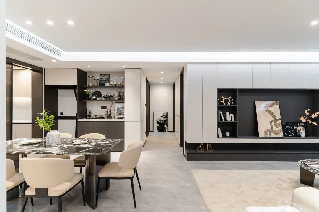 130㎡意式极简：保留原始精装布局，以纯粹美学品味生活！