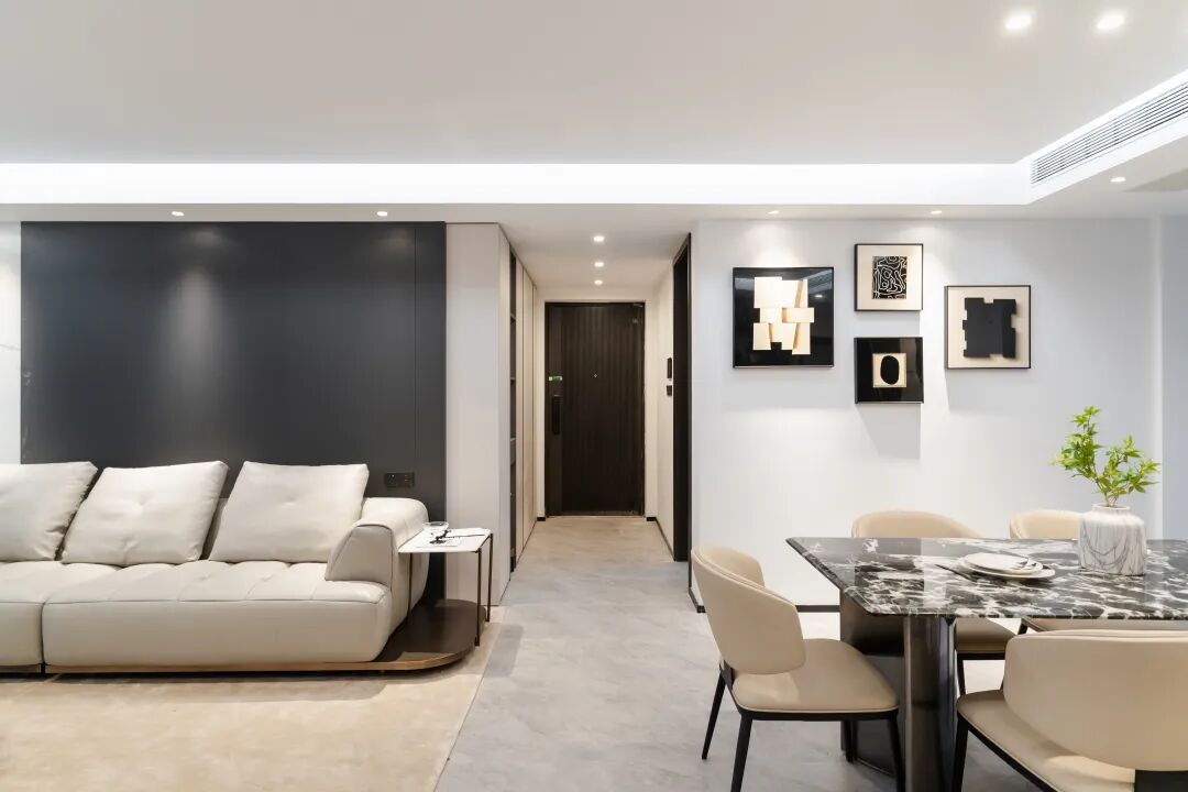 130㎡意式极简：保留原始精装布局，以纯粹美学品味生活！