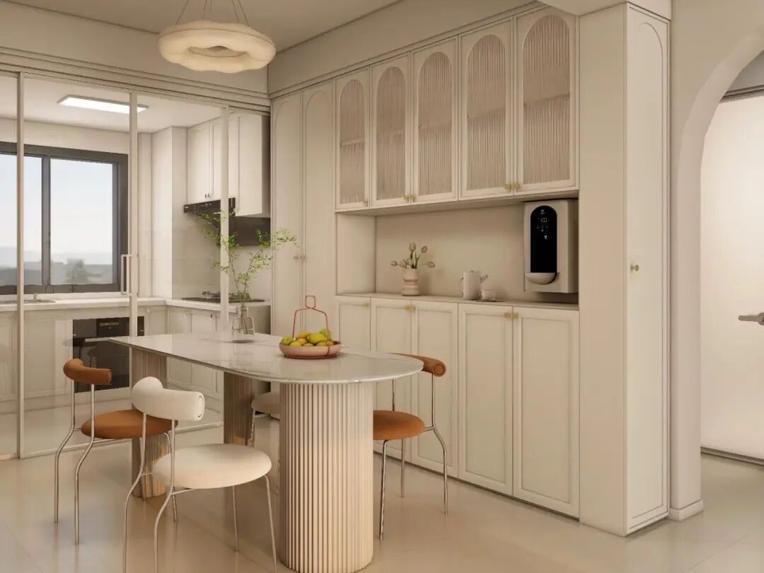 127平现代奶油风｜柔和光影里的理想生活！