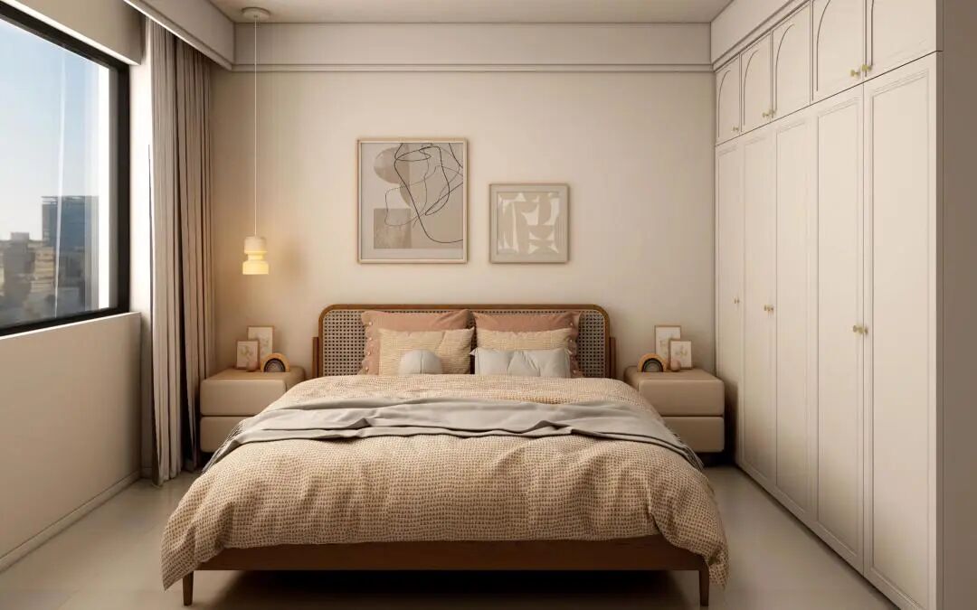 127平现代奶油风｜柔和光影里的理想生活！