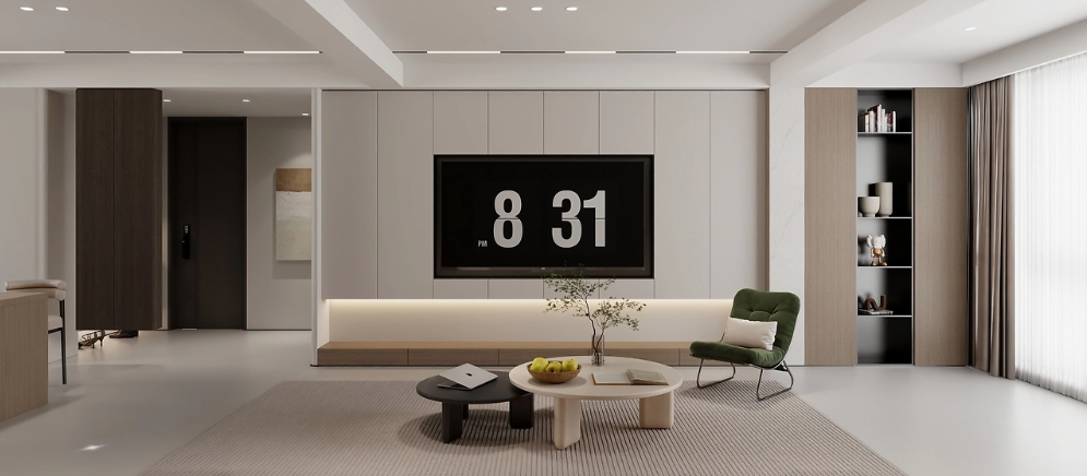 131平现代风，简约家居！