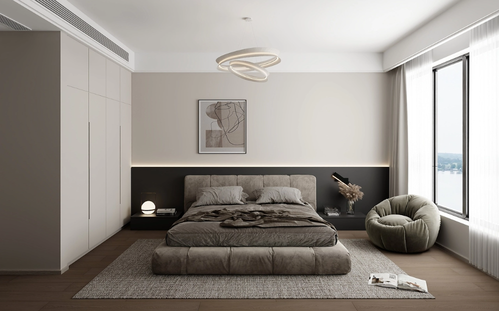 120m²现代轻奢风！