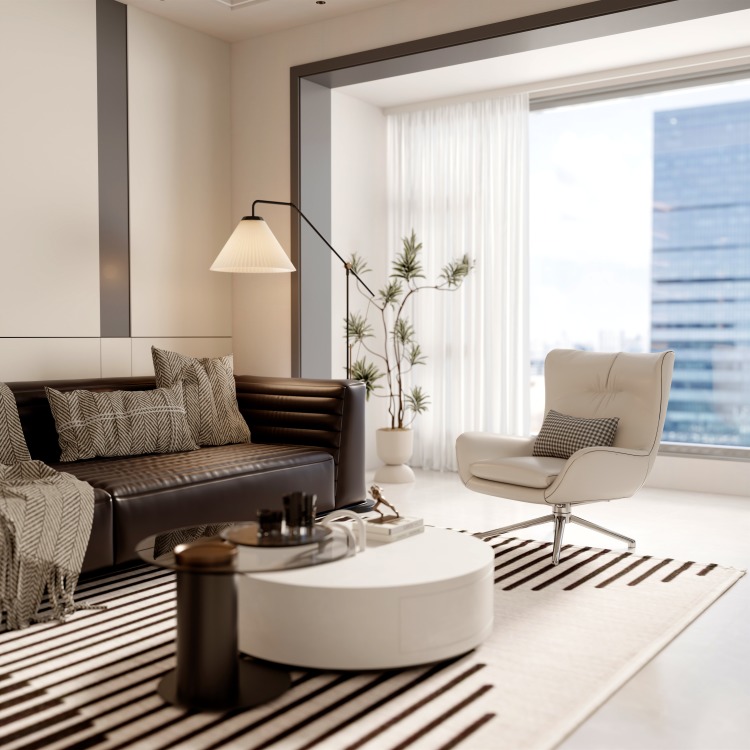 130平现代风格，温暖治愈的居家港湾