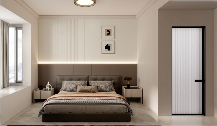 130平现代风格，温暖治愈的居家港湾