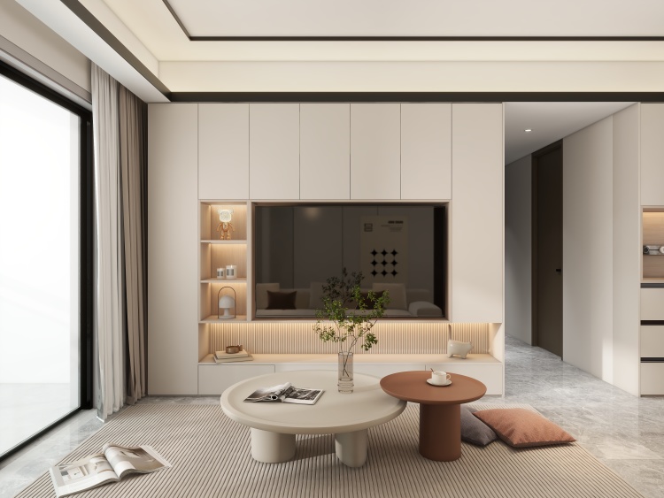 130平奶油风格，营造浪漫温馨的氛围！