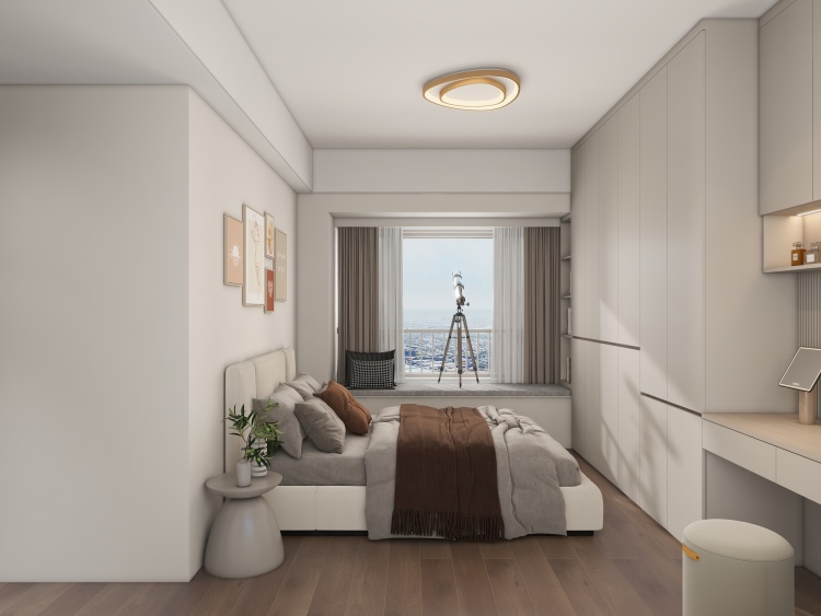 130平奶油风格，营造浪漫温馨的氛围！