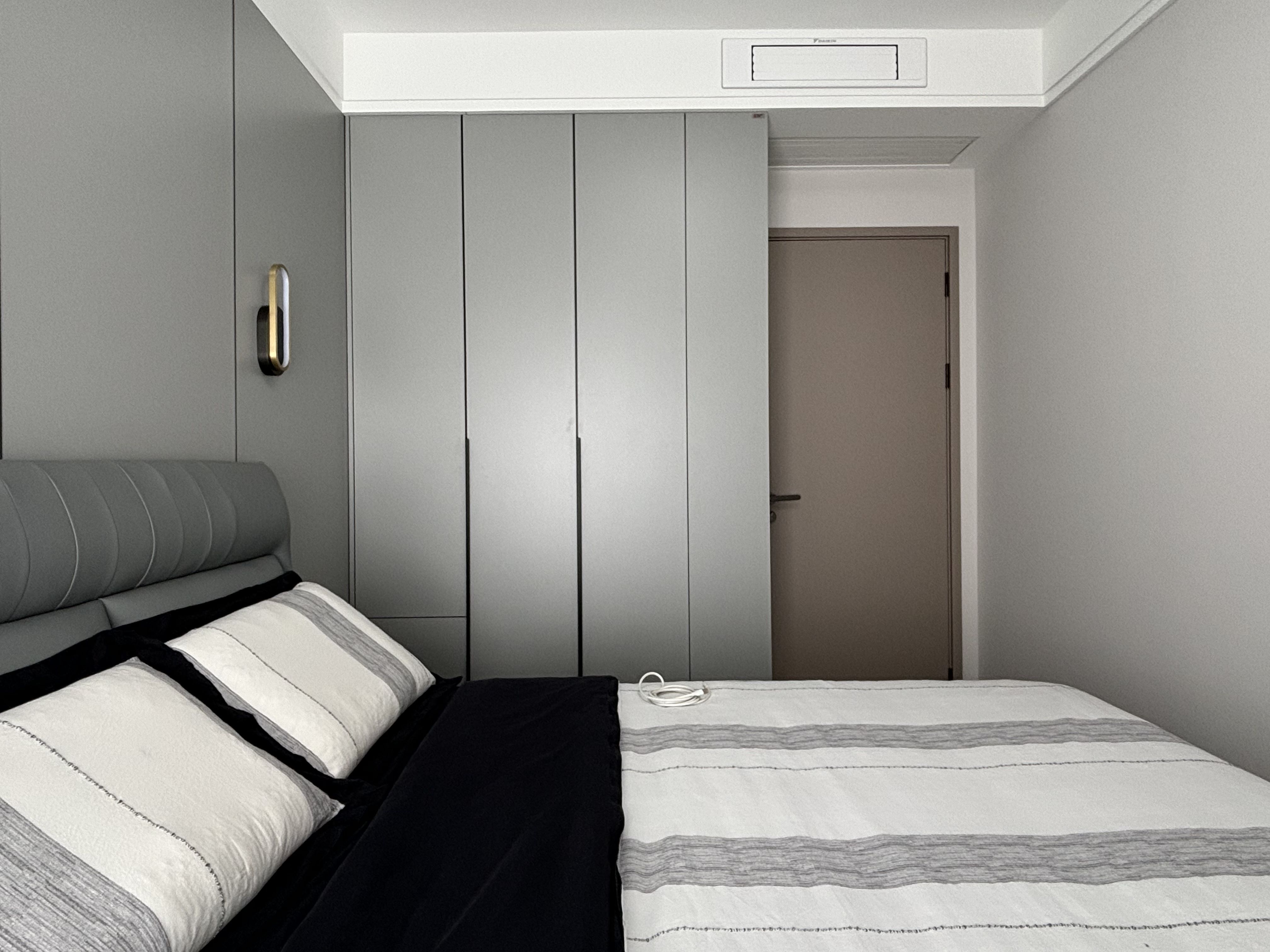 120平贝壳粉和中木灰演绎简约风格，温馨治愈系