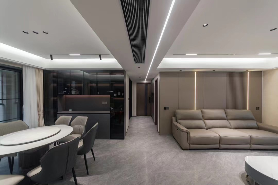 全屋中木灰肤感定制，高级感满满!赞