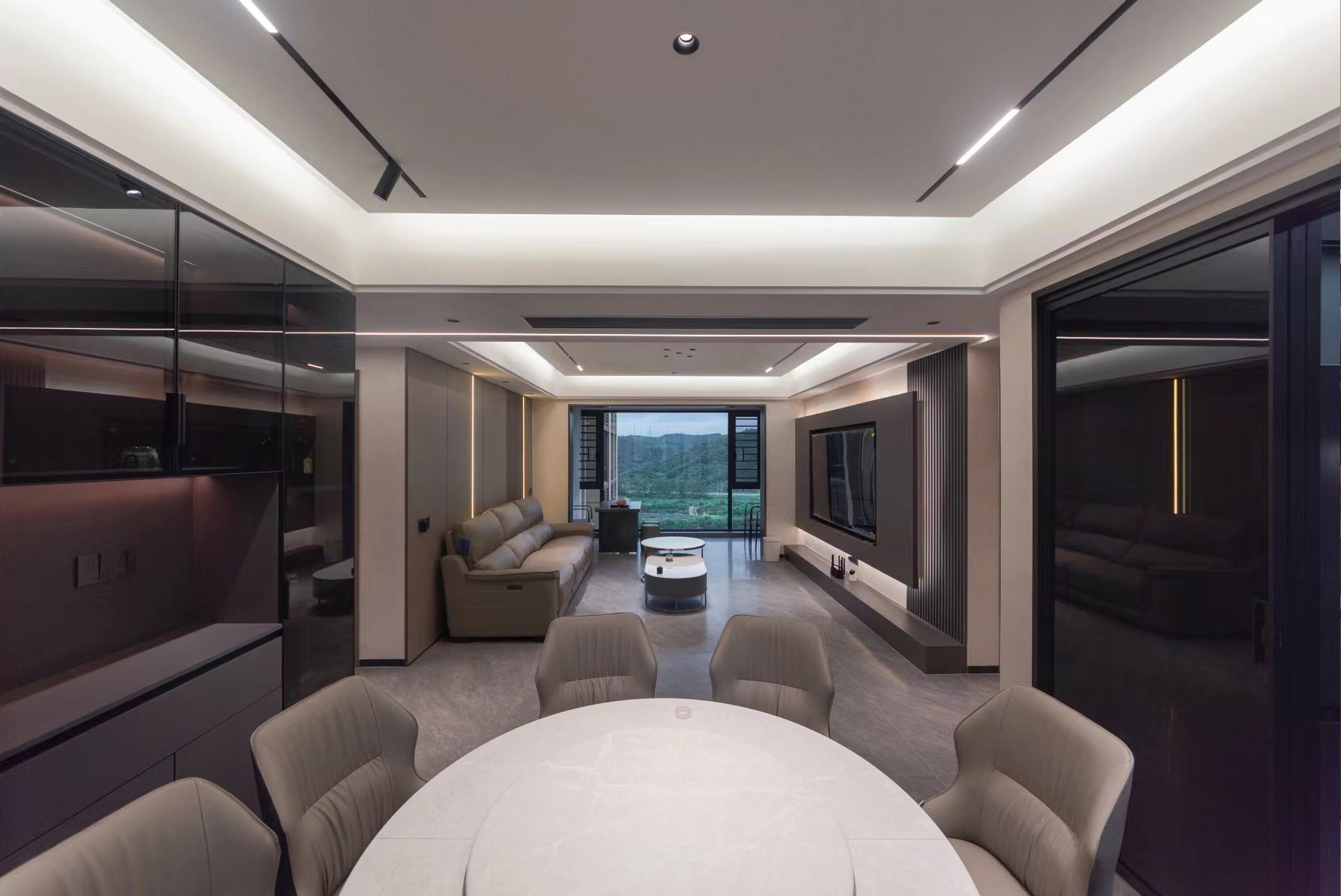 全屋中木灰肤感定制，高级感满满!赞