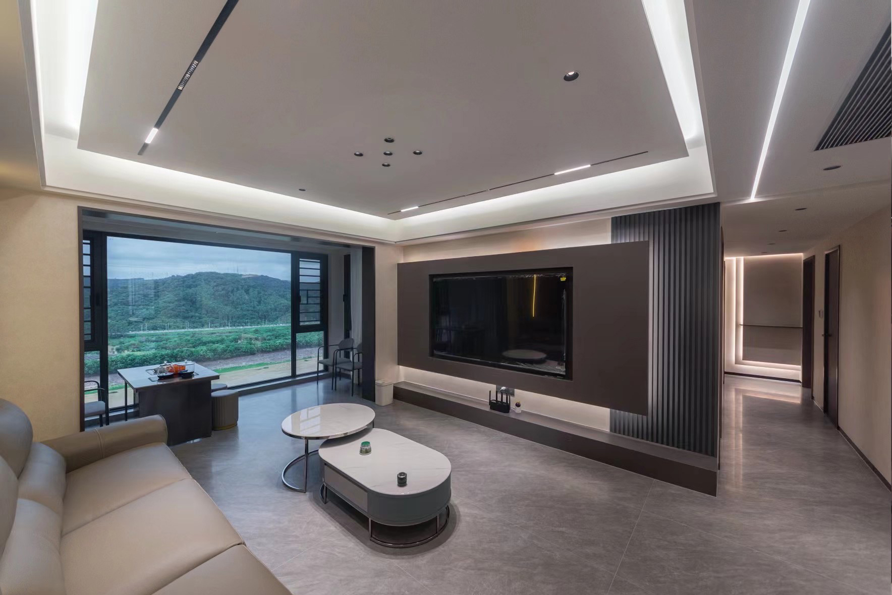 全屋中木灰肤感定制，高级感满满!赞