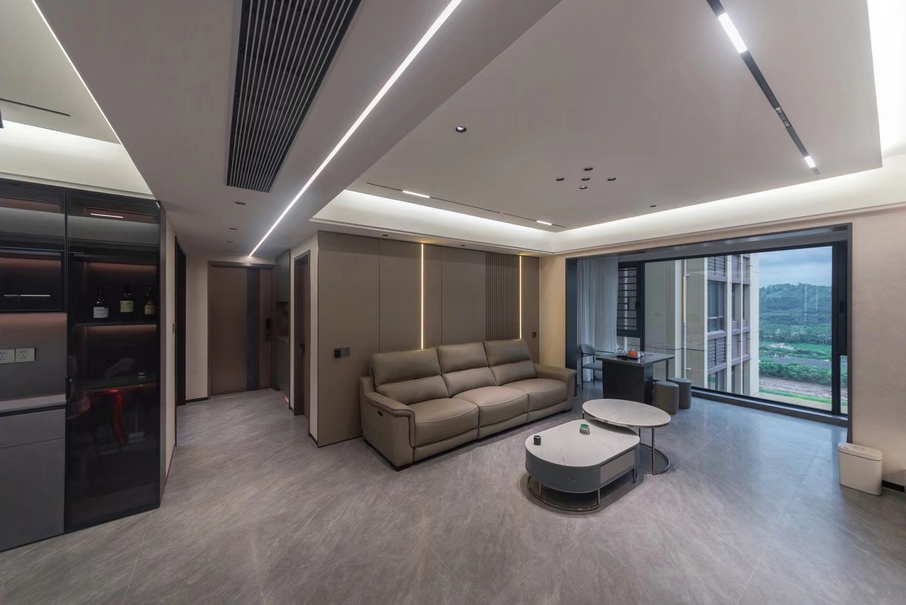 全屋中木灰肤感定制，高级感满满!赞