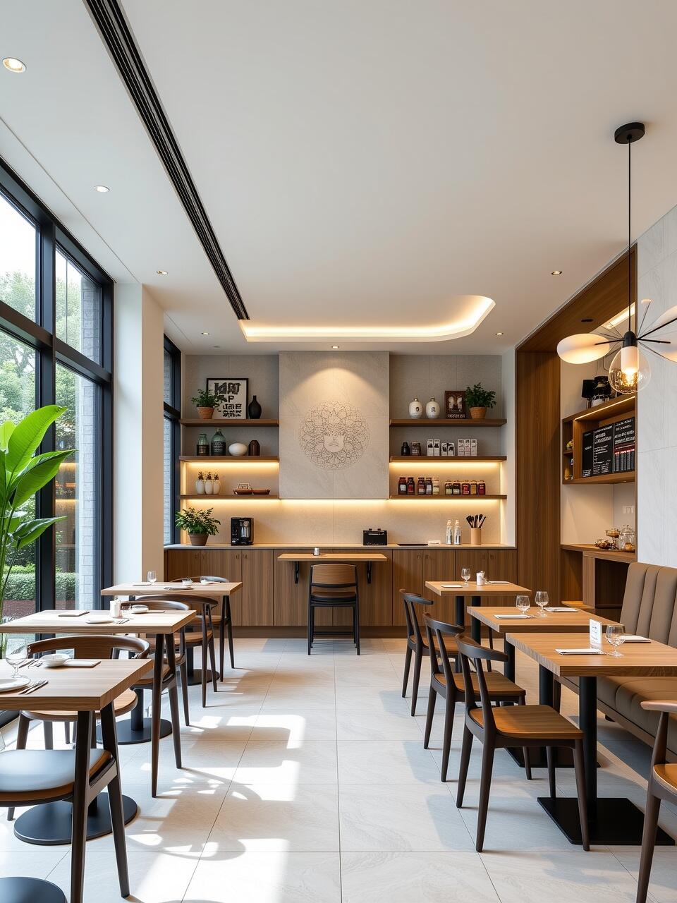 110平商铺装修案例