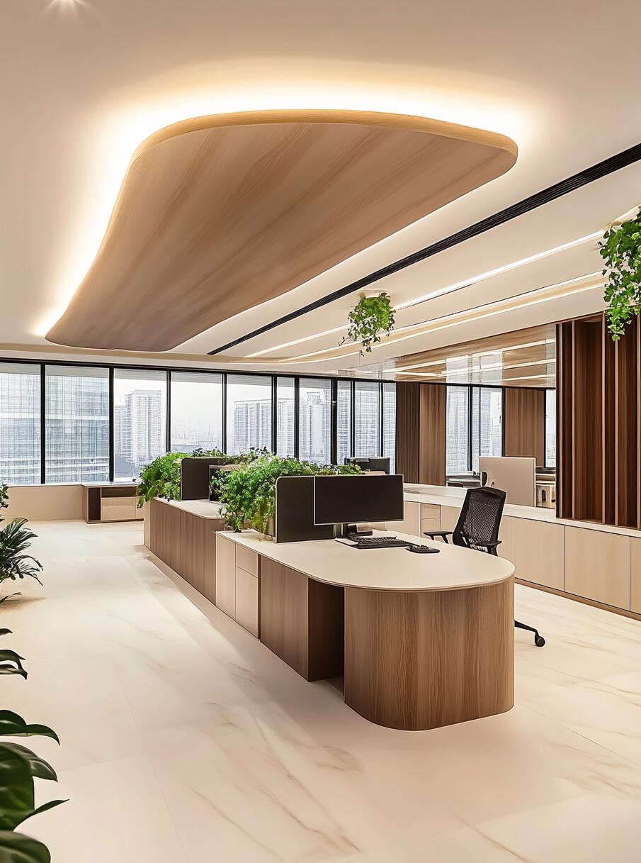 600平办公室装修案例