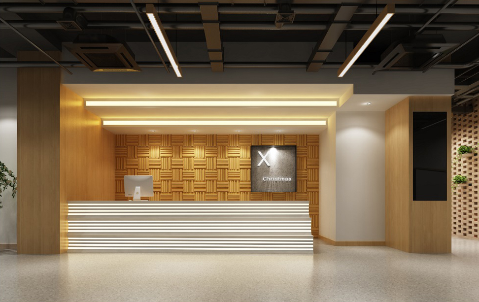 F组600㎡自然风教培机构装修