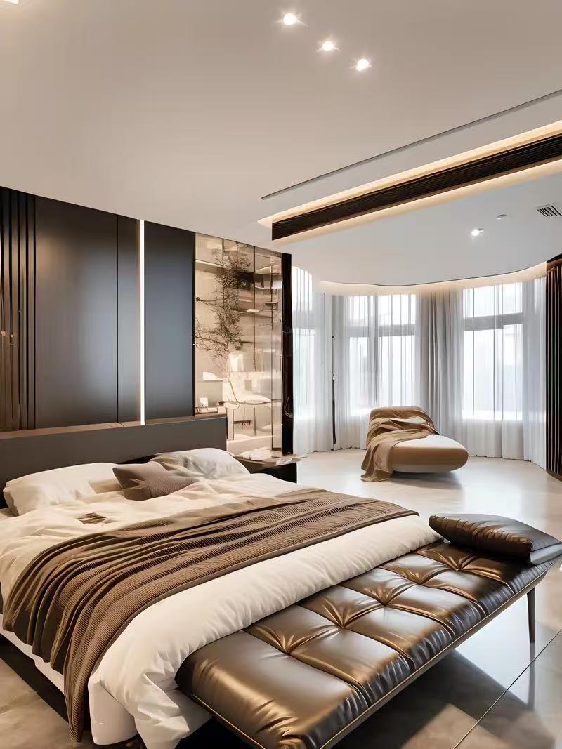 138平，四室，现代风格