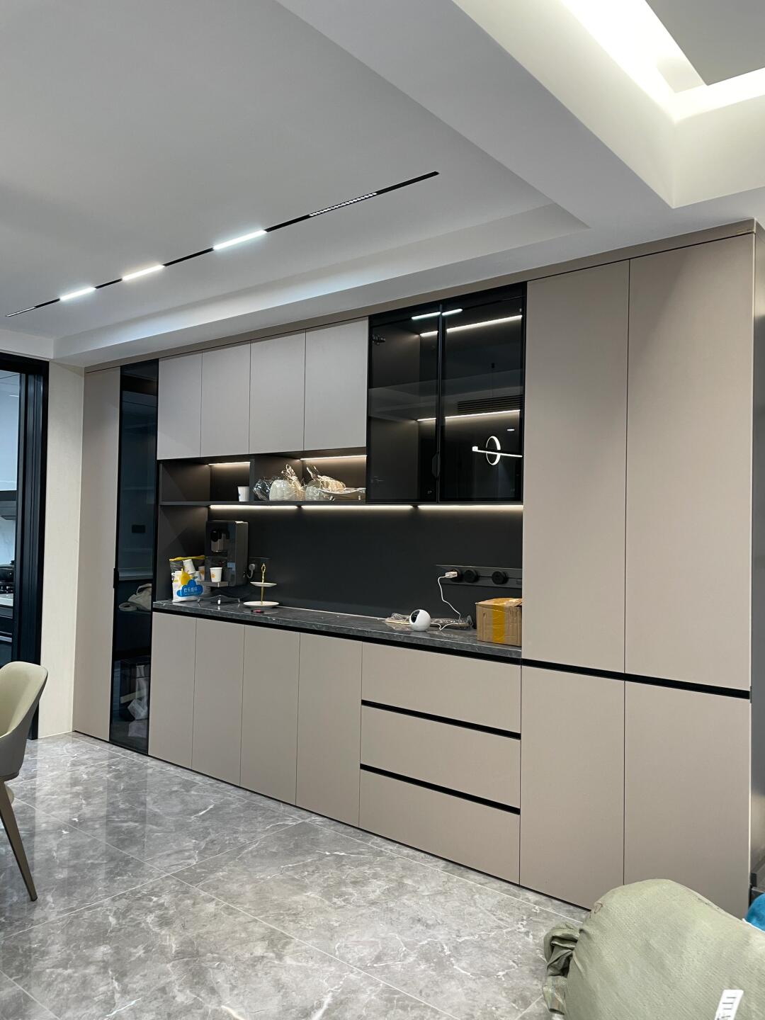 130平现代风格，现代简约风 ：极简里的高级格调