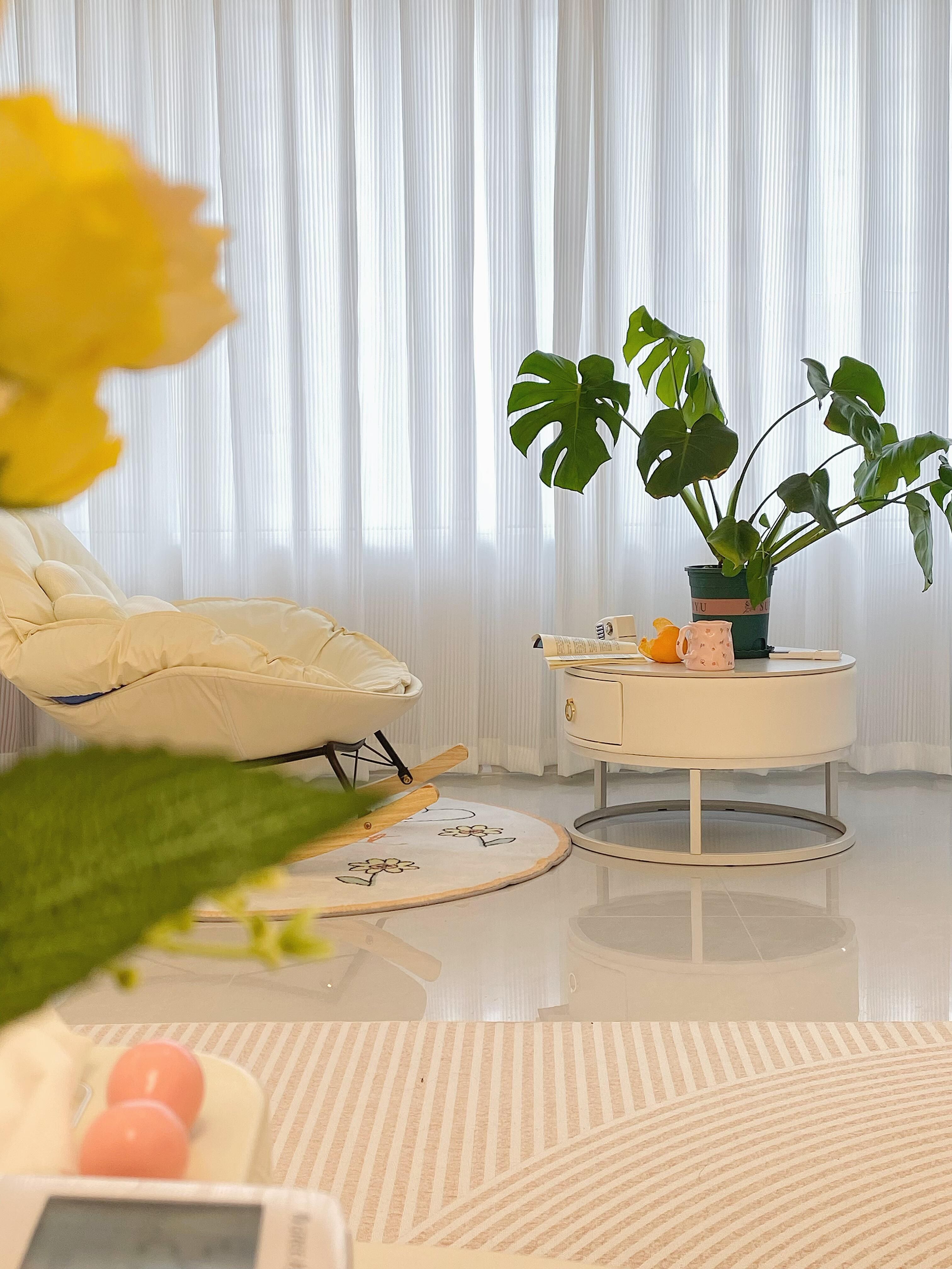 127平奶油风格，简单温馨