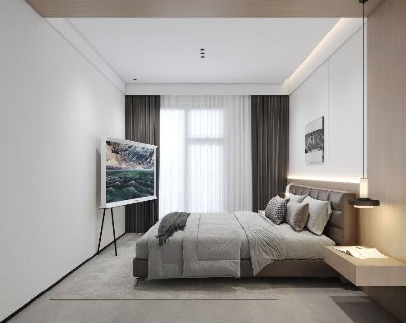 130平现代极简风格