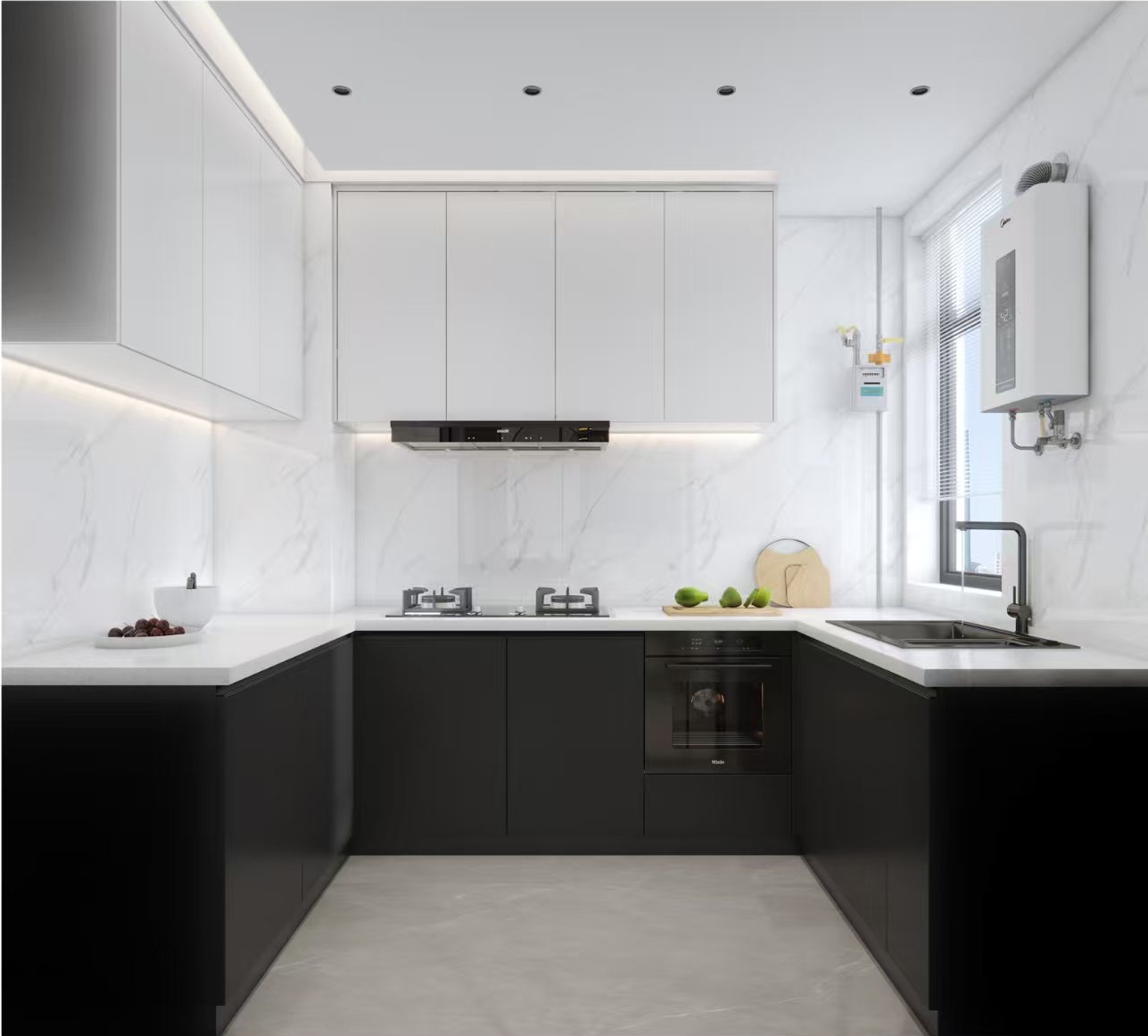 130平现代极简风格