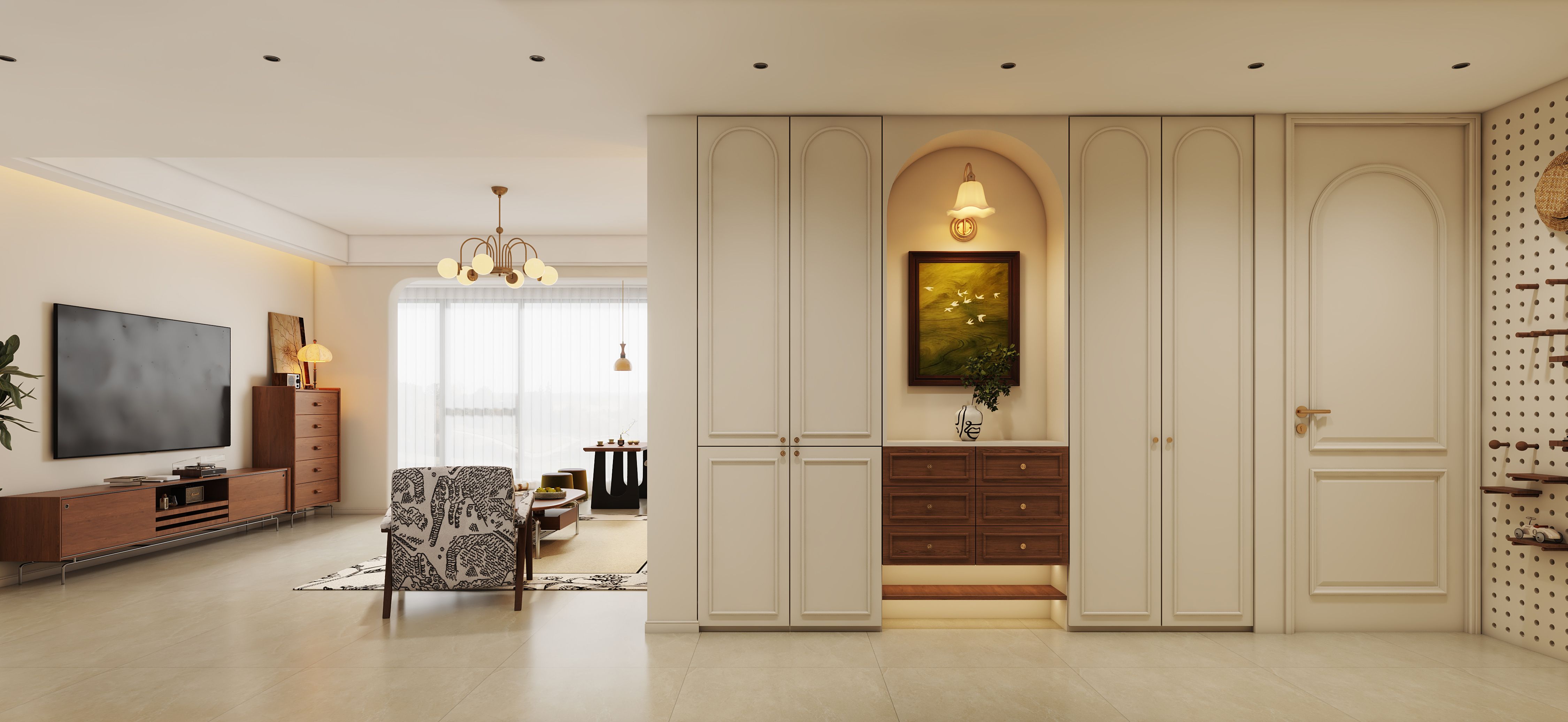 140平中建法式中古风