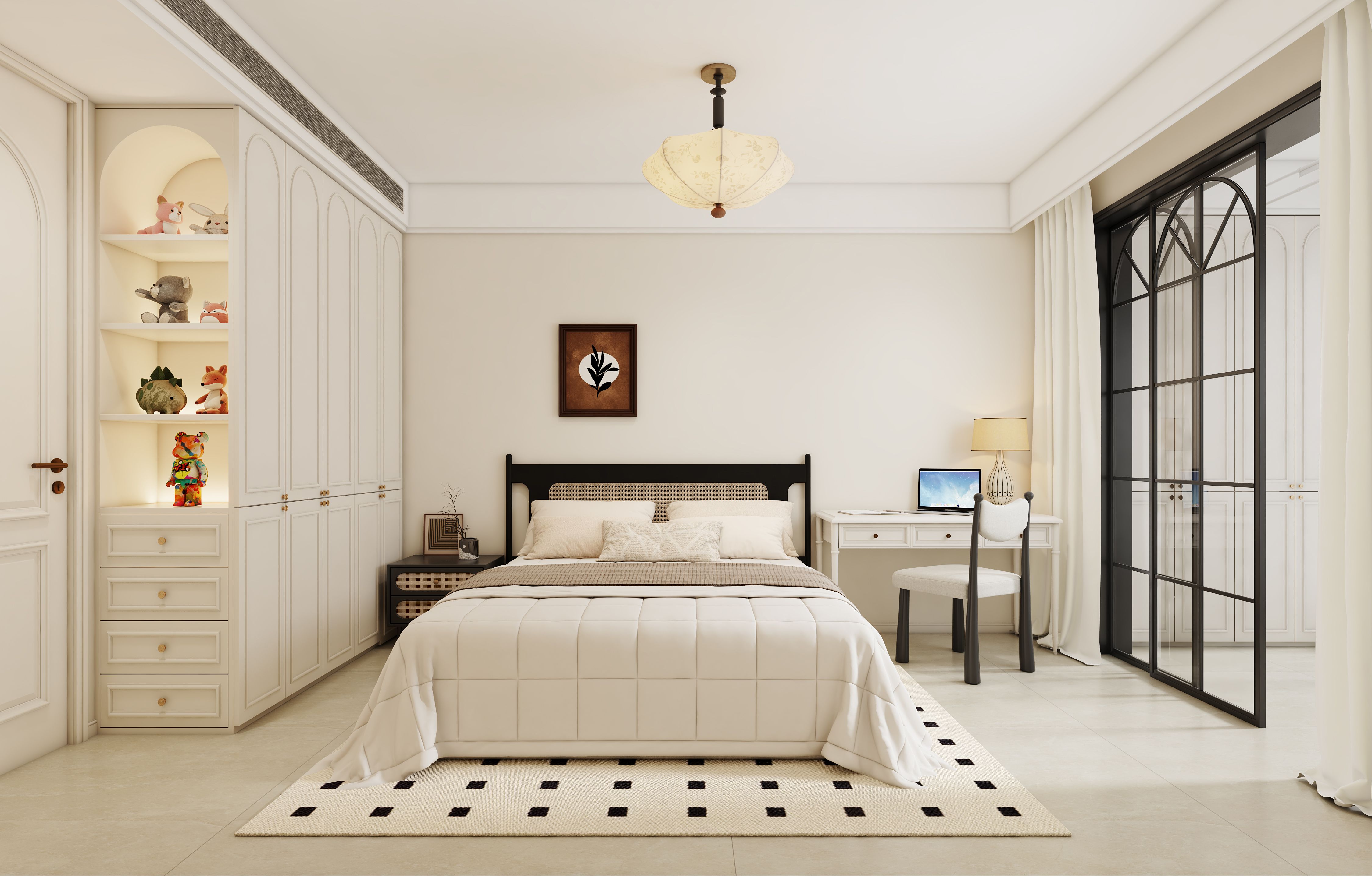 140平中建法式中古风