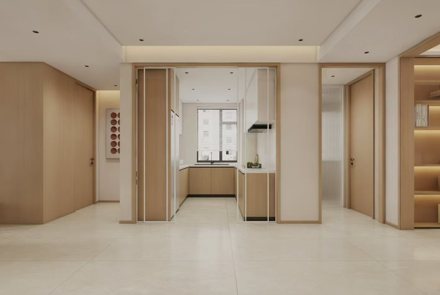 河南郑州海马公园现代原木风