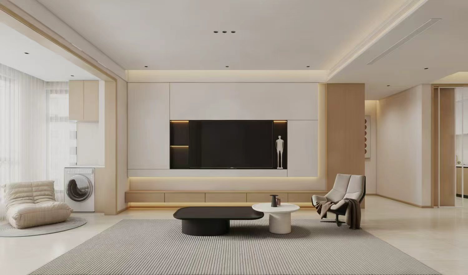 河南郑州海马公园现代原木风-案例2