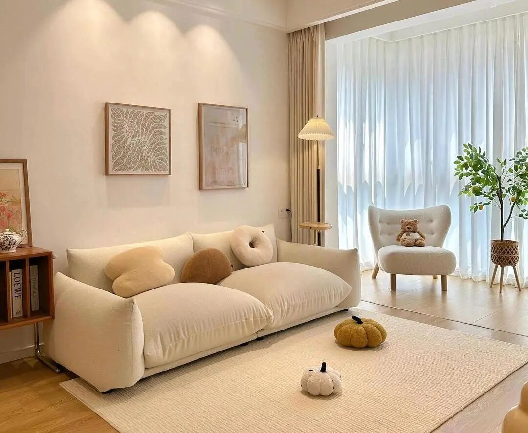 奶油原木家：用奶白裹住木纹，让生活浸满甜暖松弛