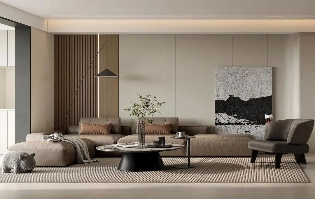 《120㎡现代简约：藏在细节里的舒适》