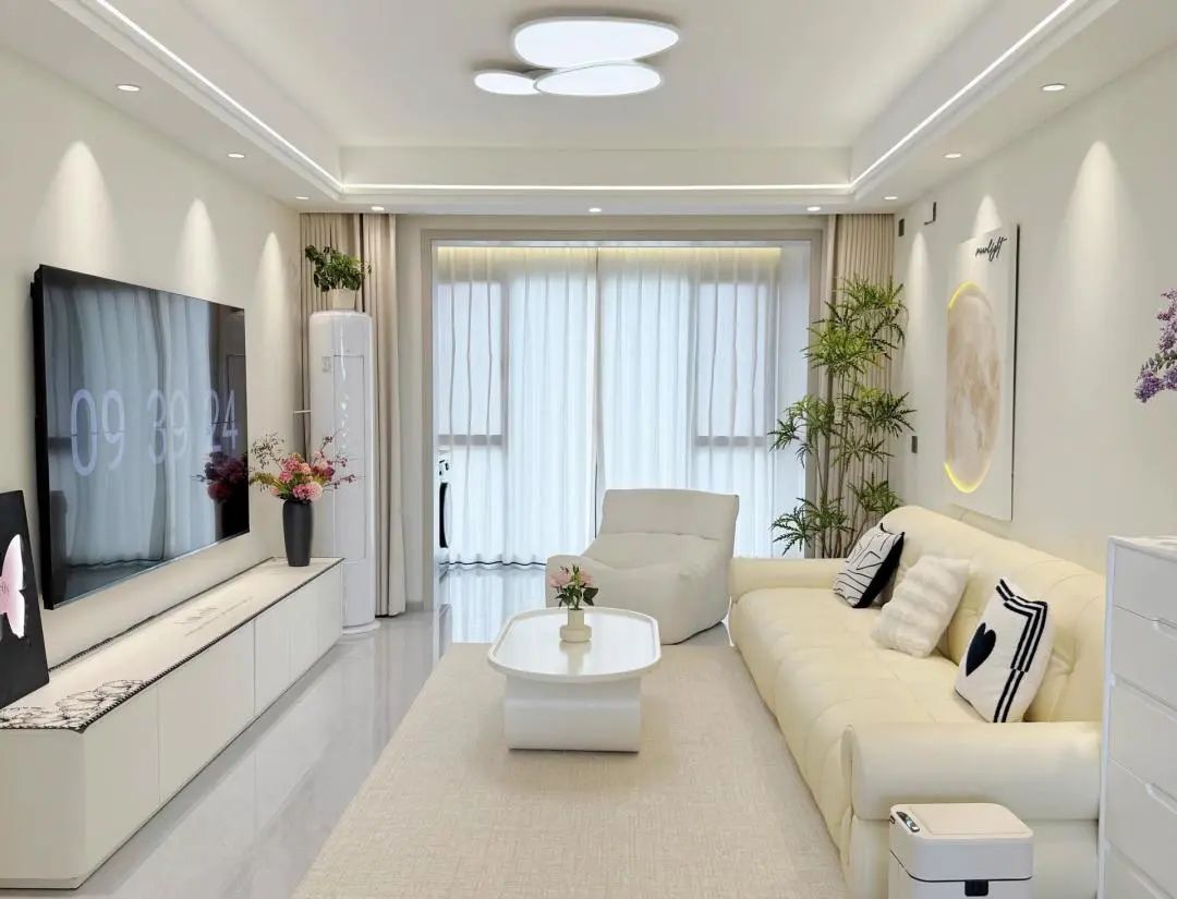 120平奶油风家居：每处都是心动！